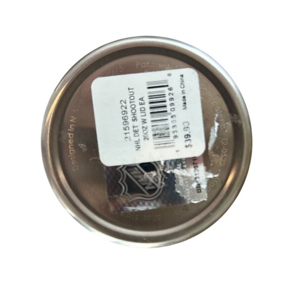 NWT Tervis NHL Detroit Red Wings Shootout 20 Oz. Stainless Steel Tumbler w/ lid - Picture 4 of 10